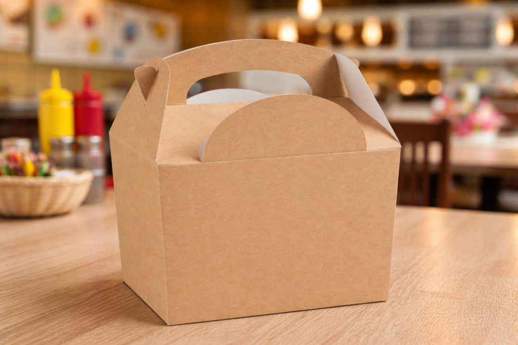 Plain Kraft box for children