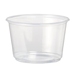 16oz Majestic Plastic Containers with Lids