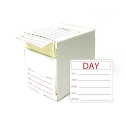 Prepared Food Label 5cm x 5cm DY065 / E148