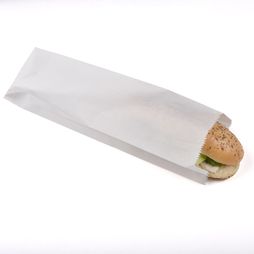 4" x 6" x 14" White Sulphite Paper Bags