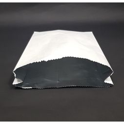 7 x 9 x 12" (18 x 22.5 x 30cm)  Foil Lined White Paper Bags