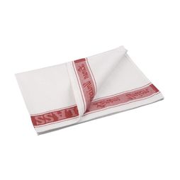 Linen Union Glass Cloth Red E910