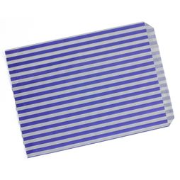 Stronghold Striped Purple Paper Bag 24 x 36 cm (10" X 14")