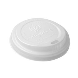 Vegware VLID72-A1 Hot Cup Lid 72mm CPLA 72-Series