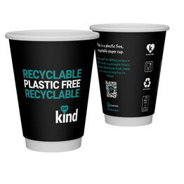 12oz Double Wall Plastic free Kind Cups