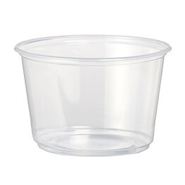 16oz Majestic plastic containers with lids