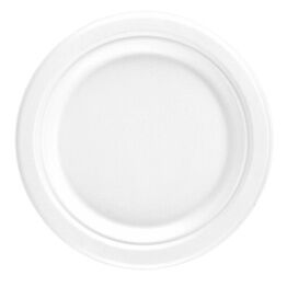 9" Bagasse Round Plate