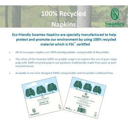 Bulkysoft 40cm 3ply White Napkins 8 fold (Redifold) alternative