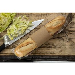Colpac 10303 Clasp® Clip Kraft Baguette Packs alternative