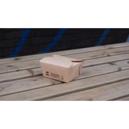 Notpla Small Takeaway Boxes 800ml - Kraft alternative