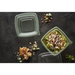 Faerch Plaza Evolve Square Takeaway Food Bowls 375ml 571247 alternative
