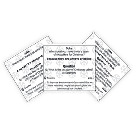 10" Jolly Holly Christmas Crackers - Contents 1 C500-JLL-1 alternative