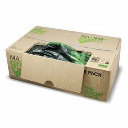 18 x 29 x 39" Maxima Eco Green Refuse Sacks MAXHD