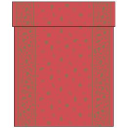 Red Winter Foliage Airliad Table Runner - 38cm x 12m TABRUN-RWF alternative