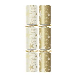 Swantex 10" Gold Dazzling Star Christmas Crackers - Contents 1 C1000GDZ-1