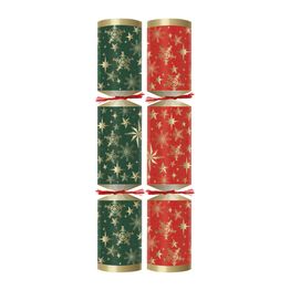 12" Merry &amp; Bright Christmas Crackers - Christmas Crackers - C Contents C502-MYB-C