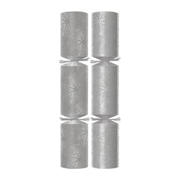 12" Silver Starlight Christmas Crackers - C Contents C502-SSL-C