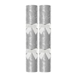 14" Silver Blenheim Christmas Crackers - X Contents C244-SBL-X