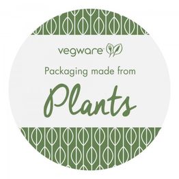 Vegware 45mm Round Compostable Sticker - VRST45 alternative