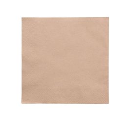 Vegware 2L2000 40cm 2-Ply Unbleached Napkin