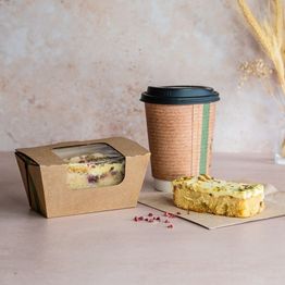 Vegware MFWB-5X3 5 X 3in Microflute Hinged Window alternative