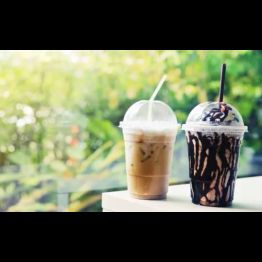 95mm Domed Rpet Lids With Hole 95mm alternative