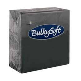 33cm 2 Ply Lunch Napkin Black Bulkysoft