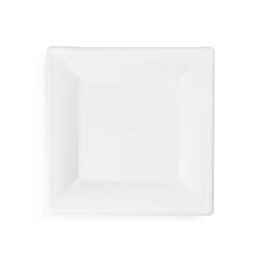 Vegware VPSQ-10NW 10in / 250mm Square Nourish Moulded Fibre Plate