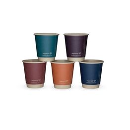 Vegware VDW-FS10 10oz Feel Snug Double Wall Hot Cup, 89-Series