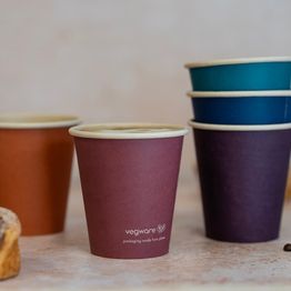 Vegware 10oz Feel Snug Single Wall Hot Cup LV-FS10 89-Series alternative