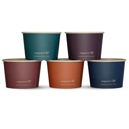 Vegware SC-FS16 16oz Feel Snug Soup Container, 115-Series