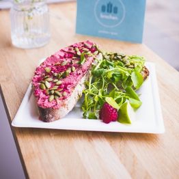 Vegware VPSQ-08NW 8in / 200mm Square Nourish Moulded Fibre Plate alternative