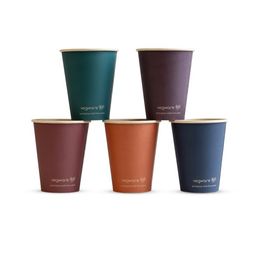 Vegware 8oz Feel Snug Single Wall Hot Cup LV-FS08 79-Series