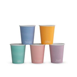 Vegware LV-FG06 6oz Feel Good Hot Cup 72 Series