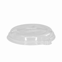WorldView Clear PLA Lid for 12oz &amp; 16oz Coupe Bowls