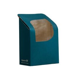 Vegware VWWTT-FS Feel Snug Self-Seal Tortilla/Wrap Carton
