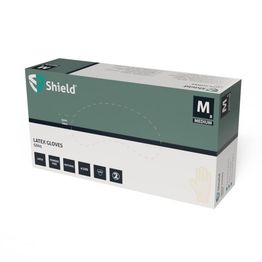 Shield GD05 Clear Powder Free Latex Gloves alternative