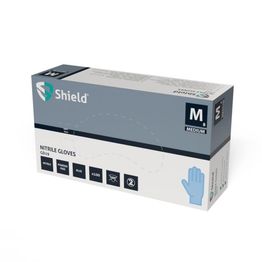 Shield GD19 Blue Powder Free Nitrile Gloves alternative