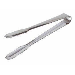 7" Stainless Steel Ice Tongs