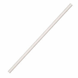 Fiesta Green Compostable CPLA Smoothie Straws Clear