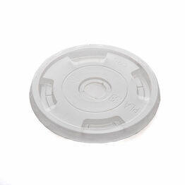 PLA  C96F Straw slot Flat lid to fit 12oz & 16oz smoothie Cup 96mm