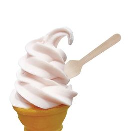 Fiesta Ice Cream Spoons Compostable alternative