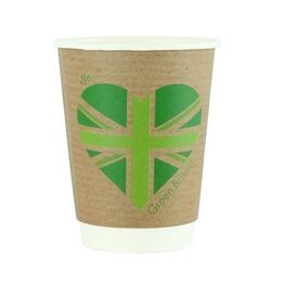 Vegware VDW-12GB 12oz Double Wall Cup Great Britain