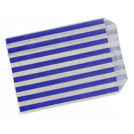 Stonghold Striped Purple Paper Bag 13 x 18 cm (5" X 7")