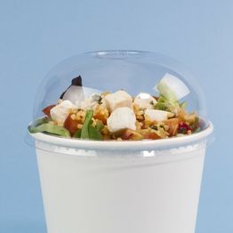 Vegware 115-Series Dome PLA Cold Lid - VL115D alternative