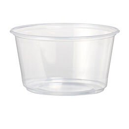 12oz Majestic plastic containers with lids