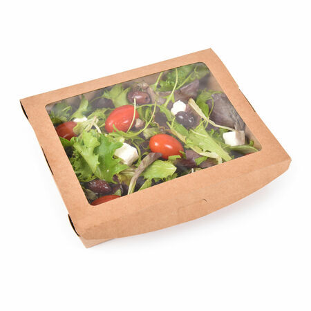 Vegware 1100ml Large Window Salad Box only £4.99