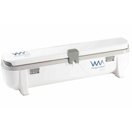 Wrapmaster S568 Cling Film Dispenser With 3 Rolls - 12 Inch Cutter For Easy, Tangle-Free Wrapping
