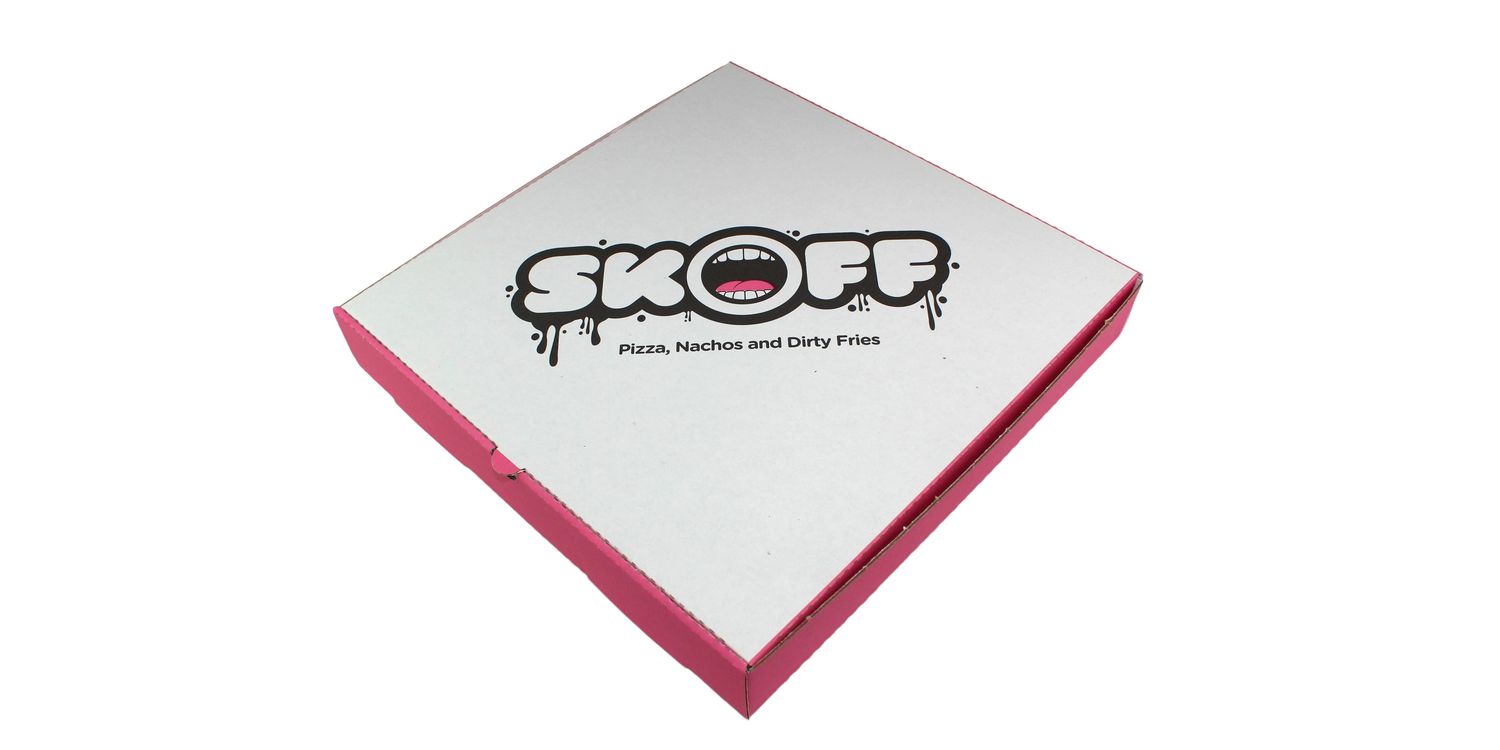 Buy Custom Printed 14" White Pizza Boxes from £2,096.13