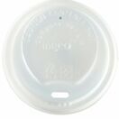 89mm  White CPLA Hot Cup Lids To Fit 12 & 16oz additional 1